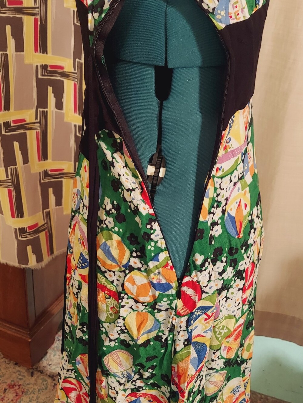 Trashy Diva Green Kimono Obi - Picture 9 of 10